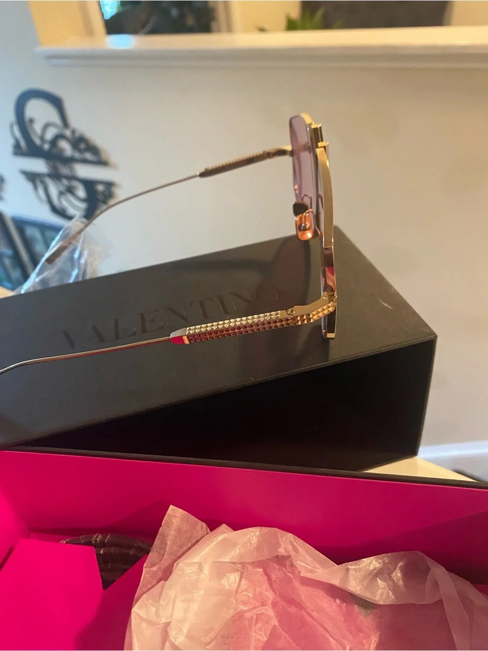Valentino frame sunglasses
